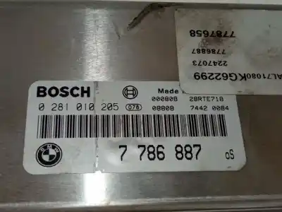 Second-hand car spare part ecu engine control for bmw 3 (e46) 320 d oem iam references 7786887 0281010205 