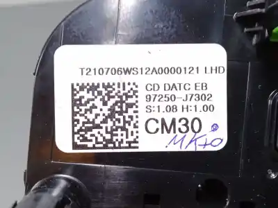 Peça sobressalente para automóvel em segunda mão comando de sofagem (chauffage / ar condicionado) por kia ceed tourer (cd) 1.6 crdi 136 referências oem iam 97250j7302  