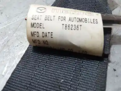 Peça sobressalente para automóvel em segunda mão cinto de segurança traseiro direito por mazda 2 (de_, dh_) 1.4 mzr-cd referências oem iam t86236t  