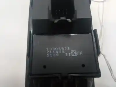 Peça sobressalente para automóvel em segunda mão botão / interruptor elevador vidro dianteiro esquerdo por opel zafira tourer c (p12) 1.6 cdti (75) referências oem iam 13305978  