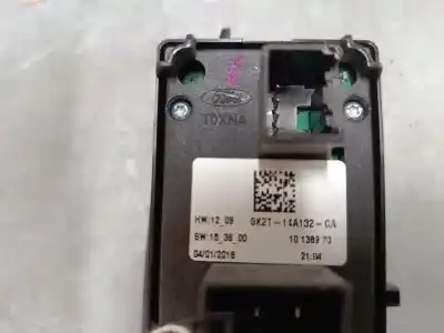 Peça sobressalente para automóvel em segunda mão botão / interruptor elevador vidro dianteiro esquerdo por ford transit v363 autobús (fad, fbd) 2.2 tdci referências oem iam gk2t14a132  