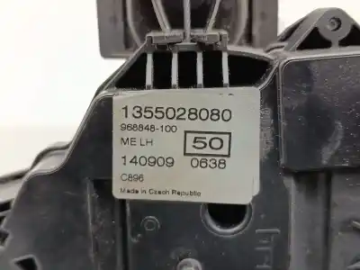 Peça sobressalente para automóvel em segunda mão fechadura da porta traseira esquerda por peugeot bipper (aa_) 1.4 hdi referências oem iam   