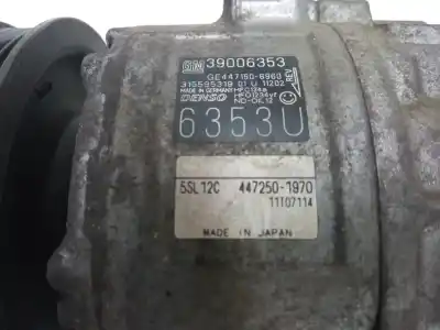 Peça sobressalente para automóvel em segunda mão compressor de ar condicionado a/a a/c por opel corsa e (x15) 1.4 (08, 68) referências oem iam 39006353  