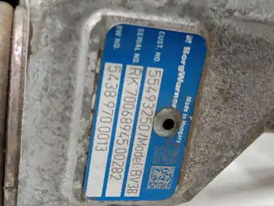 Pezzo di ricambio per auto di seconda mano turbocompressore per opel zafira tourer c (p12) 1.6 cdti (75) riferimenti oem iam 54389700013  55493250