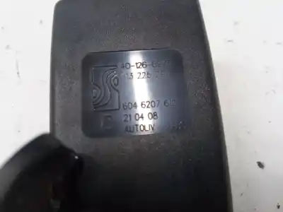 Peça sobressalente para automóvel em segunda mão chicote / encaixe cinto segurança traseiro central por opel corsa d (s07) 1.3 cdti (l08. l68) referências oem iam 401266978  