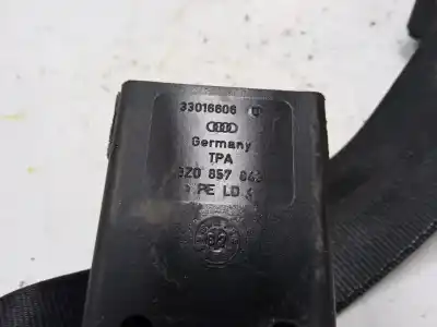 Peça sobressalente para automóvel em segunda mão cinto de segurança traseiro esquerdo por audi a2 (8z0) 1.4 tdi referências oem iam   