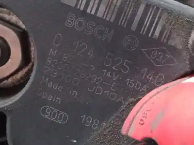 Автозапчастина б/у генератор для nissan qashqai / qashqai +2 i (j10, nj10, jj10e) 1.5 dci посилання на oem iam 0124525140  8200728292e