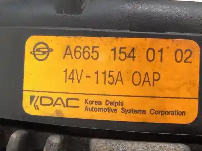 Tweedehands auto-onderdeel alternator voor ssangyong rexton / rexton ii (gab_) 2.7 xdi oem iam-referenties a6651540102  