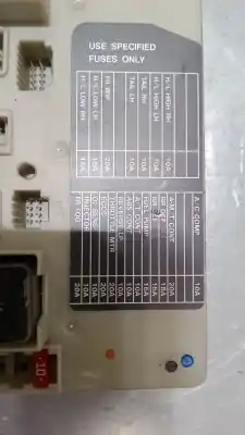 Second-hand car spare part fuse box unit for nissan note (e11, ne11) 1.5 dci oem iam references   