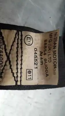 Second-hand car spare part Central Rear Seat Belt for NISSAN NOTE (E11, NE11) 1.5 dCi OEM IAM references   