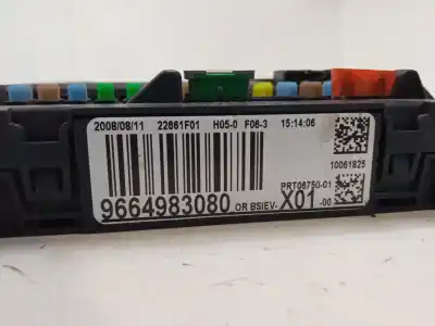 Pièce détachée automobile d'occasion unité de commande bsi pour peugeot 207/207+ (wa_, wc_) 1.4 16v références oem iam 9664983080  