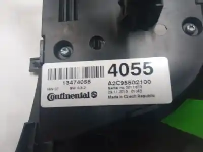 Peça sobressalente para automóvel em segunda mão comando de sofagem (chauffage / ar condicionado) por opel zafira tourer c (p12) 1.6 cdti (75) referências oem iam a2c95502100  