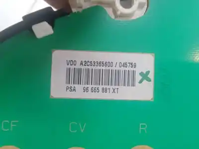 Peça sobressalente para automóvel em segunda mão quadrante por citroen c3 ii (sc_) 1.4 referências oem iam 96665881xt  