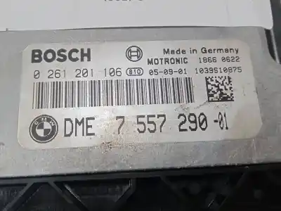 Second-hand car spare part ecu engine control for bmw 3 (e90) 320 i oem iam references 0261201106  dme 7557290