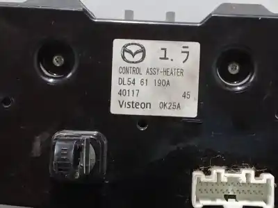 Peça sobressalente para automóvel em segunda mão comando de sofagem (chauffage / ar condicionado)  por mazda 2 (de_, dh_) 1.6 mz-cd referências oem iam dl5461190a  