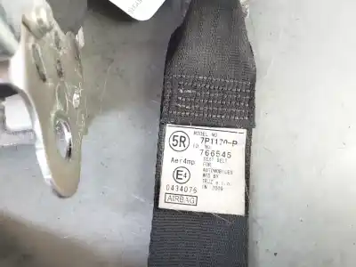 Peça sobressalente para automóvel em segunda mão cinto de segurança dianteiro direito por citroen c1 (pm_, pn_) 1.0 referências oem iam   
