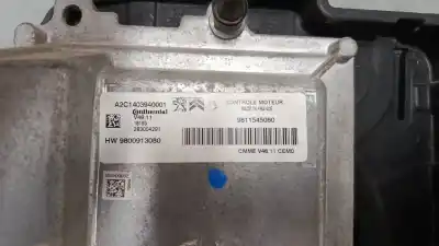 Second-hand car spare part ecu engine control for citroen c-elysee (dd_) 1.2 vti 82 oem iam references 9811545080 hw9800913080 a2c1403940001