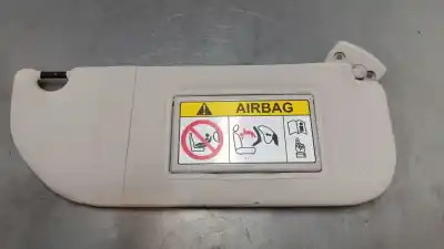 Second-hand car spare part right sunshade for citroen c-elysee (dd_) 1.2 vti 82 oem iam references   