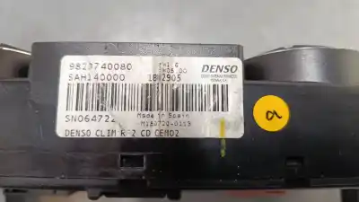 Pezzo di ricambio per auto di seconda mano controllo climatico per citroen c-elysee (dd_) 1.2 vti 82 riferimenti oem iam 9823740080  