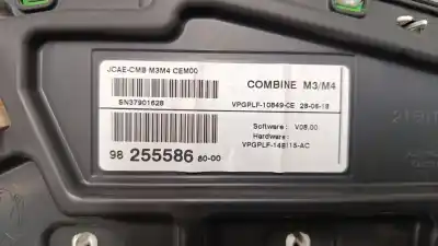 Peça sobressalente para automóvel em segunda mão quadrante por citroen c-elysee (dd_) 1.2 vti 82 referências oem iam 982555868000  
