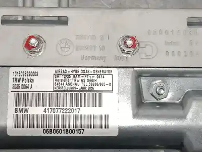 Second-hand car spare part rear right side airbag for bmw 7 (e65, e66, e67) 730 i, li oem iam references 417077222017  