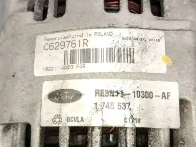 Peça sobressalente para automóvel em segunda mão alternador por ford focus c-max (dm2) 1.6 referências oem iam re3n1110300af  