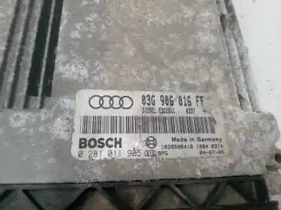 Second-hand car spare part ECU ENGINE CONTROL for AUDI A3 (8P1)  OEM IAM references 03G906016FF  0281011905