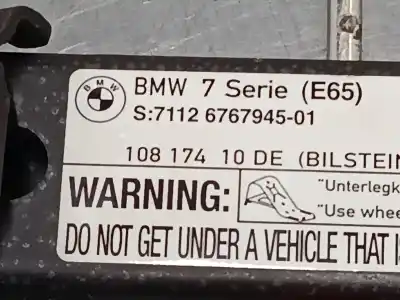 Second-hand car spare part jack for bmw 7 (e65, e66, e67) 730 i, li oem iam references 7112676794501  