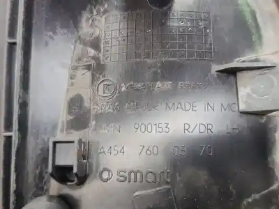 Peça sobressalente para automóvel em segunda mão puxador exterior traseiro esquerdo por smart forfour (454) 1.5 cdi (454.001) referências oem iam a4547600230  