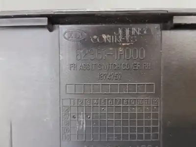 Second-hand car spare part right front power window switch for kia cee'd fastback (ed) 1.6 crdi 115 oem iam references 823611h000  