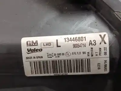 Peça sobressalente para automóvel em segunda mão farol / farolim esquerdo por opel corsa d (s07) 1.2 (l08, l68) referências oem iam 13446801  