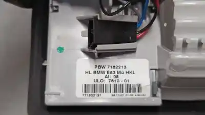 Peça sobressalente para automóvel em segunda mão farolim da mala traseiro esquerdo por bmw x3 (e83) 2.0 sd referências oem iam pbw7162213  