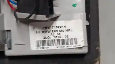 Peça sobressalente para automóvel em segunda mão farolim da mala traseiro direito por bmw x3 (e83) 2.0 sd referências oem iam pbw7162214  