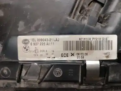 Second-hand car spare part left headlight for bmw 7 (e65, e66, e67) 730 i, li oem iam references 6937225  