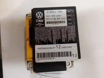Peça sobressalente para automóvel em segunda mão CENTRALINA DE AIRBAG por VOLKSWAGEN PASSAT B6 (3C2) 2.0 TDI 16V Referências OEM IAM 3C0909605F  
