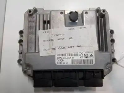 Peça sobressalente para automóvel em segunda mão centralina de motor uce por citroen c4 i (lc_) 1.6 hdi referências oem iam 9664843780