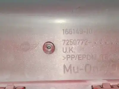 Second-hand car spare part front bumper for mini mini (r56) cooper oem iam references 16614910  7250772