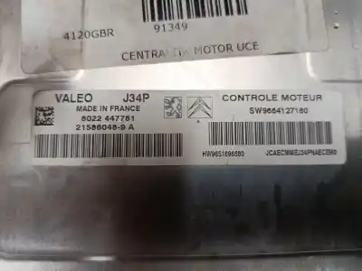 Second-hand car spare part ECU ENGINE CONTROL for CITROEN C3 I (FC_, FN_)  OEM IAM references 9664127180  
