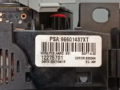 Second-hand car spare part headlights switch for citroen c2 (jm_) 1.4 oem iam references 96601437xt  