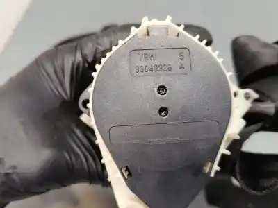 Peça sobressalente para automóvel em segunda mão cinto de segurança dianteiro direito por citroen c2 (jm_) 1.4 referências oem iam 96595430  