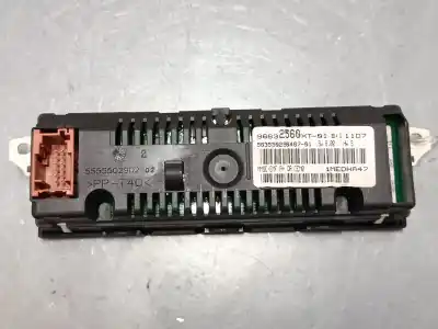 Second-hand car spare part multifunction display for citroen c2 (jm_) 1.4 oem iam references 96632560xt  