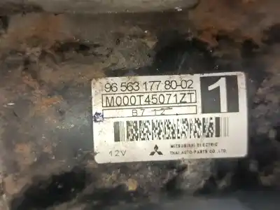 Peça sobressalente para automóvel em segunda mão motor de arranque por citroen c2 (jm_) 1.4 referências oem iam 965631778002  