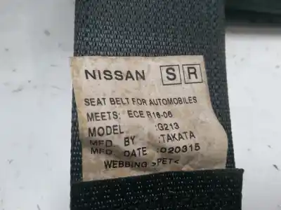 Pezzo di ricambio per auto di seconda mano cintura di sicurezza posteriore destra per nissan note (e12) 1.2 dig-s riferimenti oem iam 888443vu0b  
