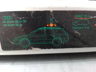 Peça sobressalente para automóvel em segunda mão barras do tejadilho por audi a4 b5 (8d2) 2.5 tdi referências oem iam   