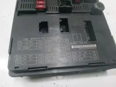 Second-hand car spare part fuse box unit for nissan note (e12) 1.2 dig-s oem iam references 284b71hz4a  