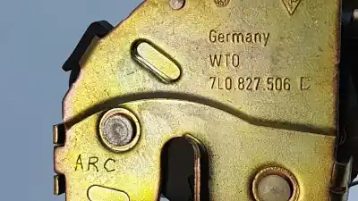 Автозапчастина б/у замок багажника / ворот для volkswagen touareg (7la, 7l6, 7l7) 2.5 r5 tdi посилання на oem iam 7l0827506d  