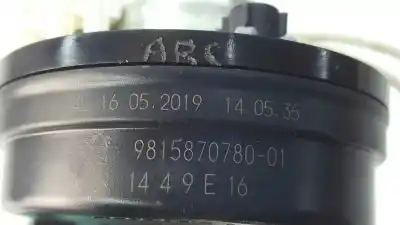 Pezzo di ricambio per auto di seconda mano corno per citroen ds7 crossback (x74) riferimenti oem iam 9815870780 7042-am80sx 1449e16