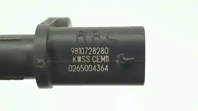 Second-hand car spare part abs sensor for citroen ds7 crossback (x74) oem iam references 9810728280  0265004364