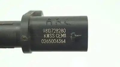 Second-hand car spare part abs sensor for citroen ds7 crossback (x74) oem iam references 9810728280  0265004364
