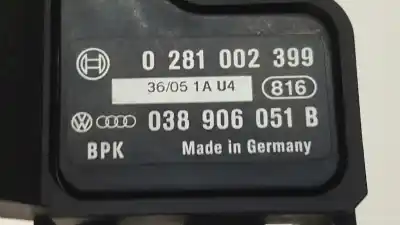 Автозапчасти б/у датчик давления за audi a6 avant (4f5) 3.0 tdi quattro ссылки oem iam 038906051b  0281002399